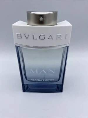 Bvlgari Man Glacial Essence 3,4 oz / 100 ml Eau de Parfum Para Hombres Nuevo - SIN CAJA Foto 1 de 4