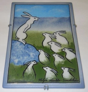 Placa de pared Iittala Bunny peguémonos juntos Heljä Liukko-Sunstrom Finlandia - Imagen 1 de 2