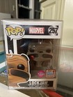 Funko Pop! Marvel Lockjaw 257 Flocked 2017 NYCC Fall Convention Exclusive