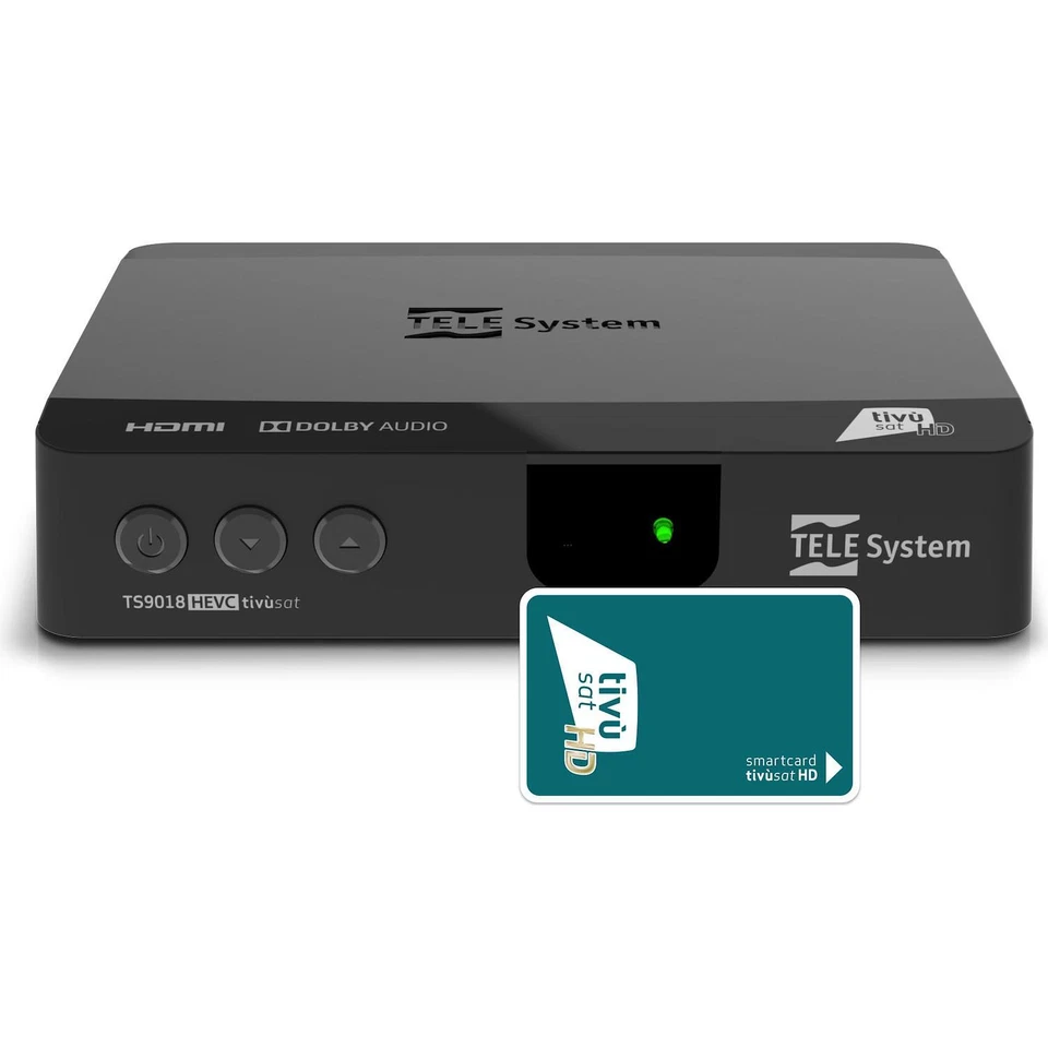 Decoder Telesystem TS9018 HD TivùSat - Immagine 1 di 1