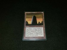 MTG 1x Revised uncommon artifact French FBB Basalt Monolith - see description