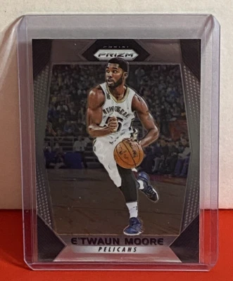 E'twaun Moore 2017-18 Panini Prizm  #128 New Orleans Pelicans - Image 1 of 2