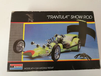 Tom Daniel's "T'rantula" Show Rod Monogram 2744 1:24 BOX only and chute #Back2eB - Immagine 1 di 4