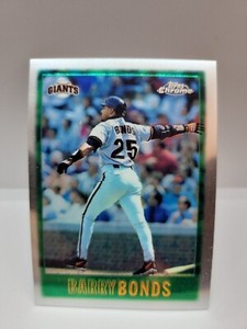 Barry Bonds 1997 Topps Chrome #1 "GIANTS" MINT CONDITION 