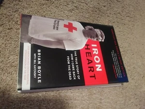 AUTOGRAPHED Brian Boyle Iron Heart The True Story of How I Came Back from Dead - Picture 1 of 4