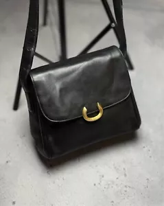 Bolso Bandolera de Cuero con Logotipo Lancel Depuis De Colección Archivo Mensajero Raro - Imagen 1 de 22