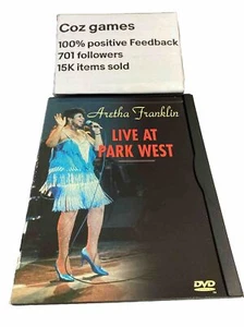 Aretha Franklin - Live at Park West (DVD, 1999) Region Free USA SNAP CASE - Picture 1 of 4