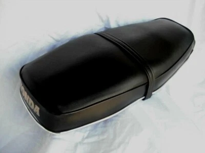 HONDA SUPERHAWK CB72 250 CB77 305 SEAT COVER KIT COMPLETE NEW CHROME TRIM STRIP - Image 1 of 4