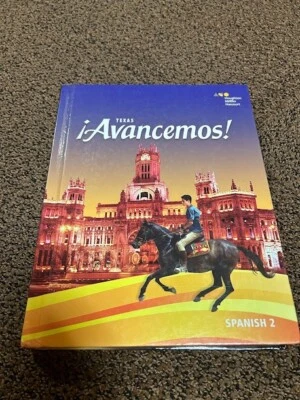 !Avancemos! Texas Spanish 2 Student Textbook Edition 2018 - Image 1 of 2