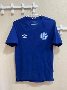 Schalke 04 Trainingsfußball Shirt Umbro Fußball Trikot Größe S - Bild 1 von 6