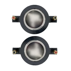 Dual 51MM Titanium Compression DJ Speaker Driver Tweeter Replacement Diaphragms - Picture 1 of 12