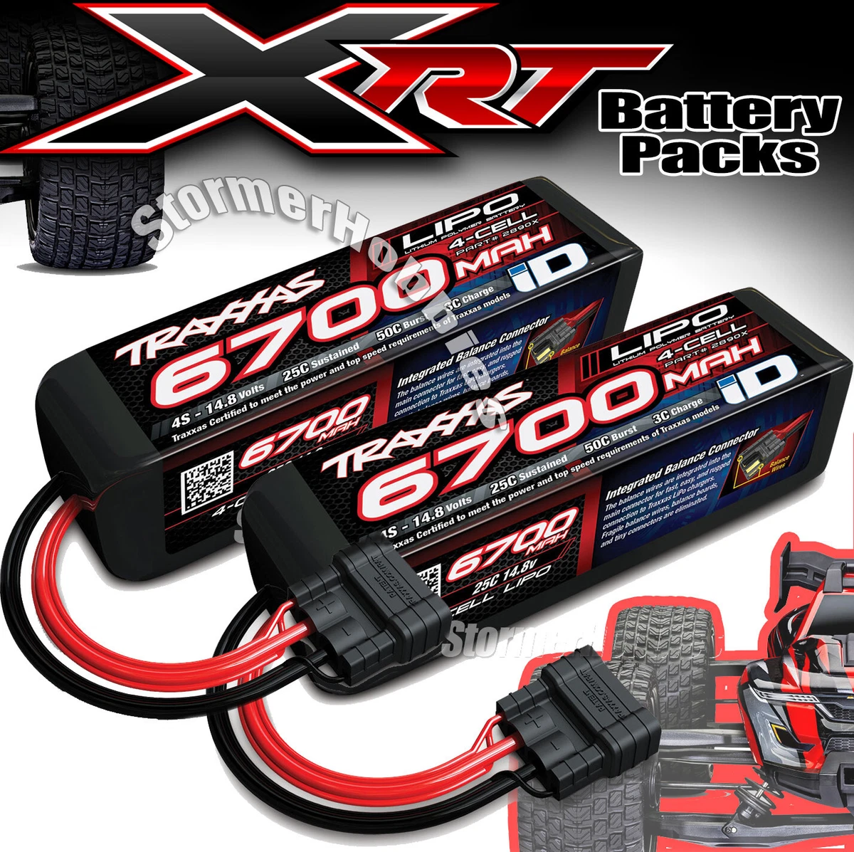Traxxas RC LiPo Batteries with 4s Cells for sale | eBay