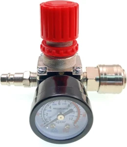 1/4" Regolatore Di Pressione Del Compressore D'Aria, Regolatore Di Pressione Pne - Foto 1 di 12