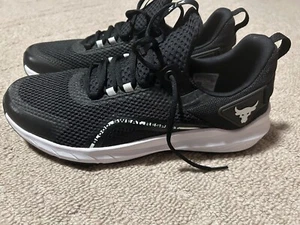 Herren Under Armour Project Rock BSR 3 schwarz weiß Turnschuhe - brandneu - Größe 12,5 - Bild 1 von 6