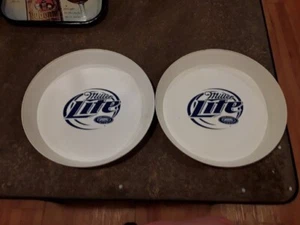 Miller Lite Beer New 13" Plastic Serving Trays - Picture 1 of 4