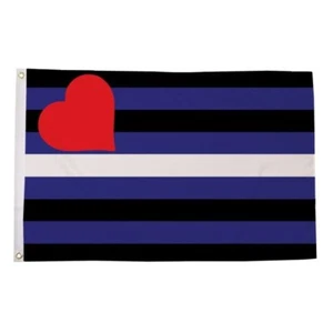 Leather Pride Large Polyester 5ft x 3ft Flag *SALE PRICE* - Picture 1 of 3