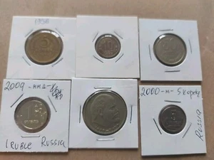  Russia , Soviet Union USSR   Kopeks 1936/1956/1970/1980/2000/2009.lot  #633R - Picture 1 of 14
