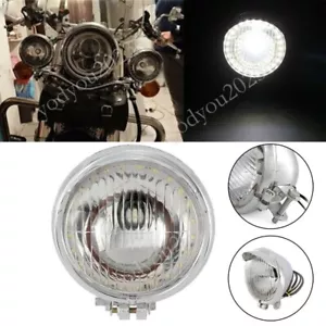Motorcycle Passing Light Angel Eye For Yamaha Virago XV 250 500 700 750 920 1100 - Picture 1 of 8