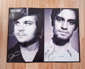 ROCK SOUND Double Sided B+W & Colour Music First Panic at the Disco & Nightwish - Picture 1 of 2