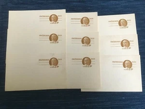 688A~ Lot of 9 US Postal Card Scott # UX69 9c John Witherspoon Postcard Patriot - Picture 1 of 1