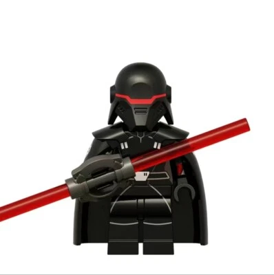 Custom LEGO Figures Printed Second Sister Inquisitor! Comes with lightsaber! - Image 1 of 4