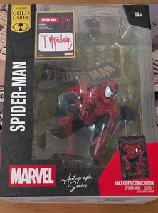 2025 Destination D23 McFarlane Gold Label Autograph Series Spider-Man #1 NIB! - Picture 1 of 2