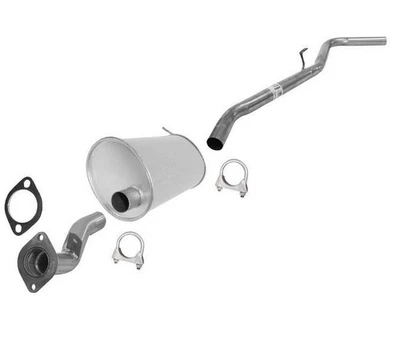 Silenciador de escape con tubo de escape hecho en EE. UU. para Nissan Xterra 3,3 L 00-02 Foto 1 de 4