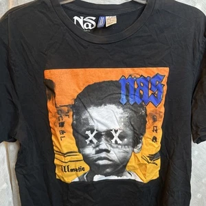 Nas illmatic Shirt Medium 90s East Coast Hip Hop Tee DJ Premier Official Merch - Picture 1 of 2