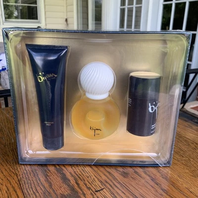 Bijan for Men Set 2.5 oz Cologne Spray 3.3 oz After Shave Balm 2.5 oz Deodorant - Image 1 of 4