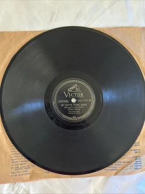 1940s DINAH SHORE Honey / My Guy's Come Back 78RPM VG+ - Image 1 of 4