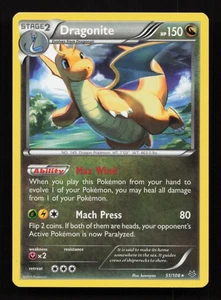 Pokemon Card Dragonite Roaring Skies Rare 51/108 Near Mint - Picture 1 of 2
