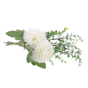 Fake Flowers Artificial Chrysanthemum Branches Faux Floral Bundles - Picture 1 of 12