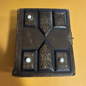 Antique Victorian Photo Album Empty - Picture 1 of 14