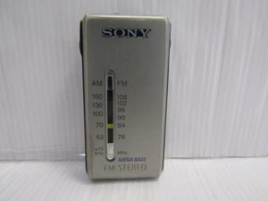 Sony Srf-S86 Am/Fm Pocket Radio Working Product Vinatge JPN Limited Rare Model - Picture 1 of 6