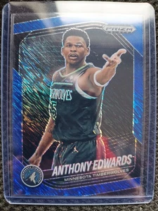 2024-25 Panini Prizm Black - Anthony Edwards #/35 - Bild 1 von 2