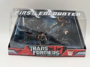 π₯ Set Figurine Transformers Film Screen Battles 2007 PRIMO INCONTRO BARRICATA - Foto 1 di 10