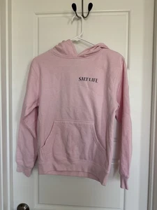 Salt Life Live Salty Girls Pink Hoodie Size Medium Youth - Picture 1 of 4
