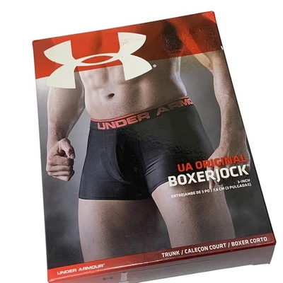 Under Armour Boxerjock Masculino XXL Série Original 3” Conforto Ultra Macio Novo - Imagem 1 de 4