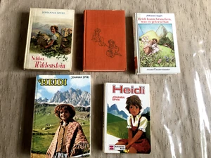 Johanna Spyri, Heidi u.a. Romane, fünf Stück, teils antik - Bild 1 von 1