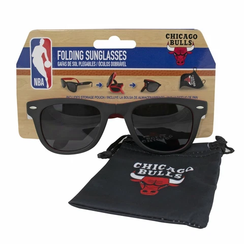 Chicago Bulls Folding Sunglasses Cover