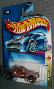 Hot Wheels 2004 #118 Tat Rods #1 of 5 Sooo Fast Fly Free Bird Rust 5SPs Big Rear - Picture 1 of 2