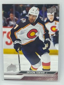 Devon Toews 2023-24 Upper Deck Series 1 Hockey No. 46