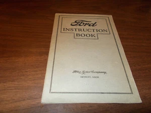 Ford Bedienungsanleitung / Owner's Manual Original Booklet von 1927 - Bild 1 von 2