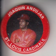 1984 (CARDINALS) Fun Foods Pins #90 Joaquin Andujar