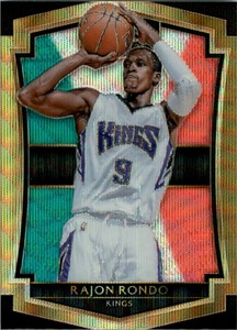 2015-16 Select Prizms Tri Color #188 Rajon Rondo PRE - NM-MT