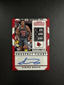 Steven Enoch 2020 Contenders Draft Picks Prospect Ticket Auto #103 Rookie - Picture 1 of 2