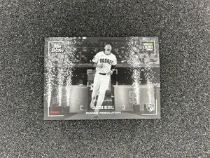 2024 Topps MLB Black & White Set Rookie Resolution RC / Jackson Merrill - Bild 1 von 2
