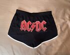 AC/DC Rock N Roll Band Shorts Size Medium