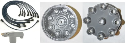 CABLES ENCHUFE ROTOR TAPA DISTRIBUIDOR AMC JEEP 304 360 401 PARA FORD DISTRIBUIDOR Foto 1 de 4