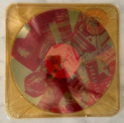 TALKING HEADS Speaking In Tongues 1983 Ltd Ed Clear LP RAUSCHENBERG STILL SEALED - Image 1 of 4